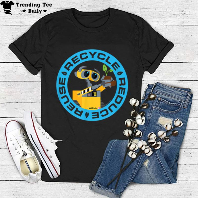 Disney Pixar Wall E Recycle Reduce Reuse T-Shirt