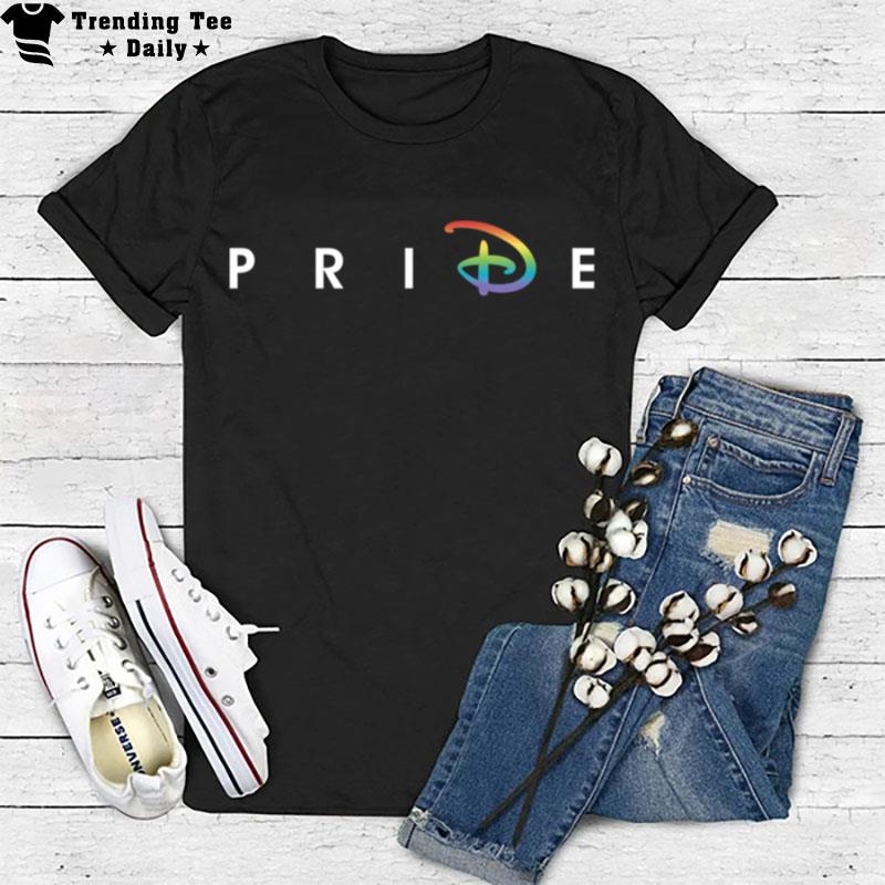 Disney Pride Rainbow Logo T-Shirt