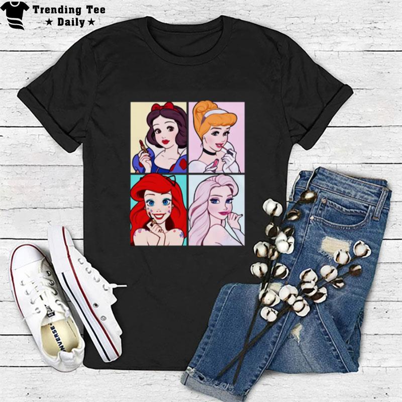 Disney Princess Cinderella Snowwhite Ariel Elsa T-Shirt