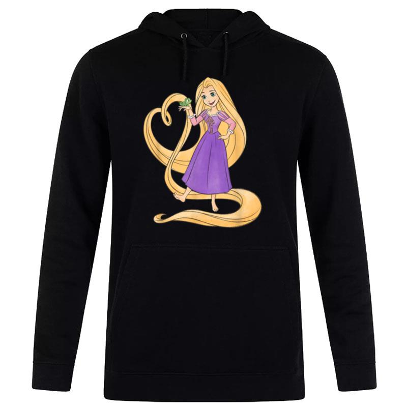 Disney Princess Rapunzel Heart And Pascal Hoodie