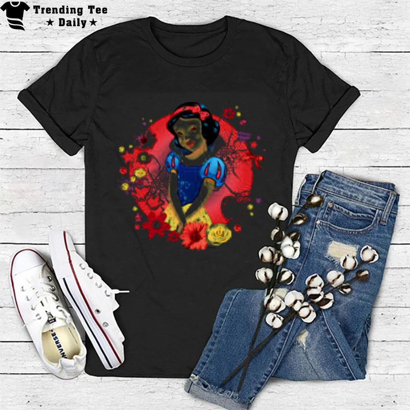 Disney Princess The Snow White Design T-Shirt