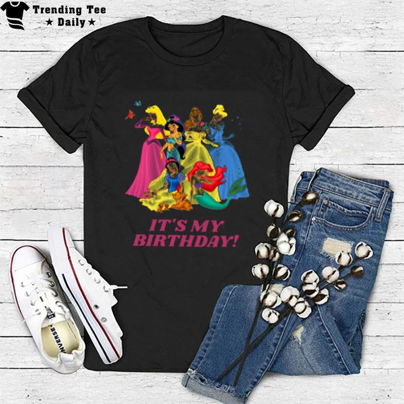 Disney Princesses It’s My Birthday T-Shirt