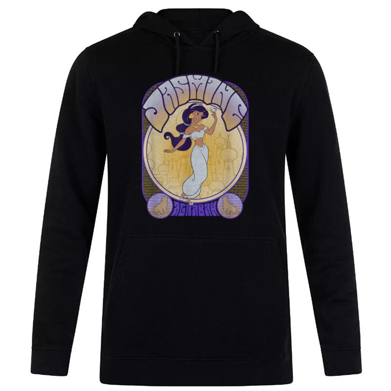 Disney Princesses Jasmine Retro Seventies Poster Hoodie