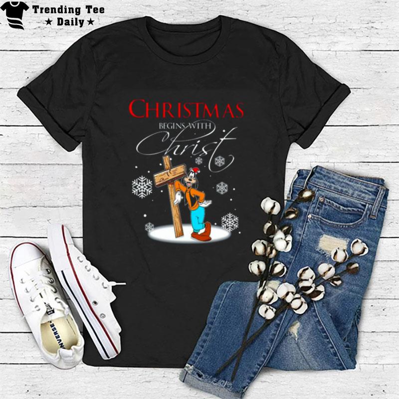 Disney Santa Goofy Christmas T-Shirt