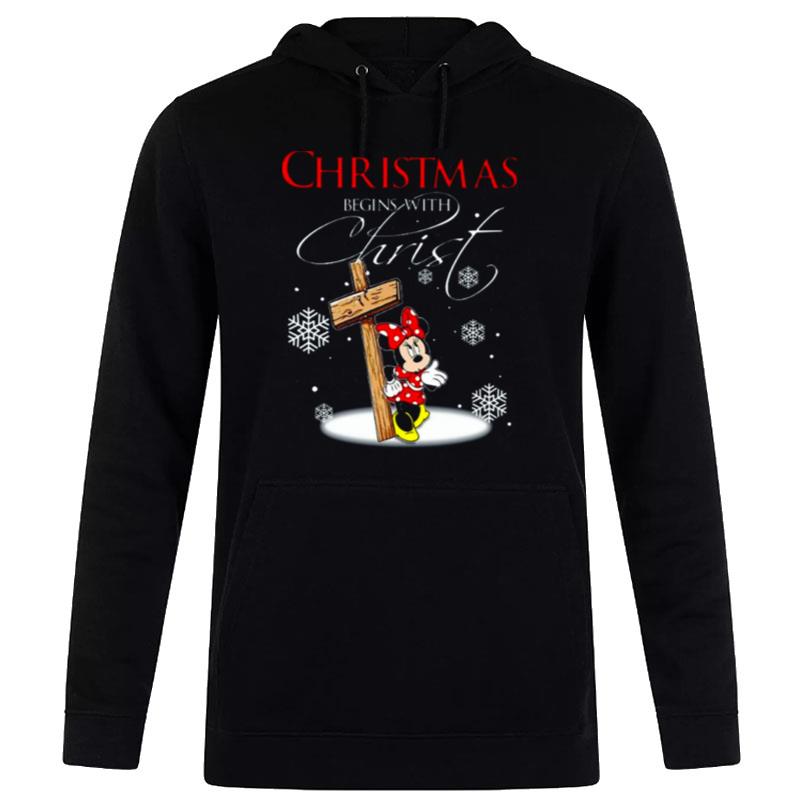 Disney Santa Minnie Mouse Christmas Hoodie