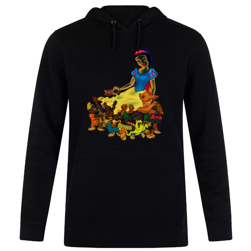 Disney Snow White And The Seven Dwarfs Cartoon Hoodie