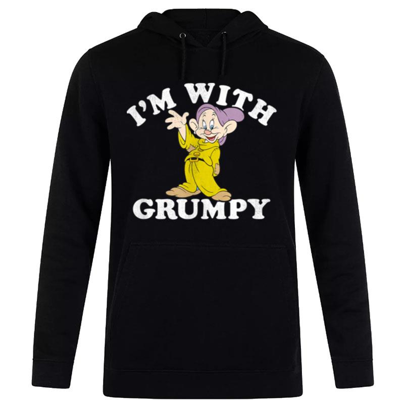 Disney Snow White & The Seven Dwarfs Dopey I'm With Grumpy Hoodie