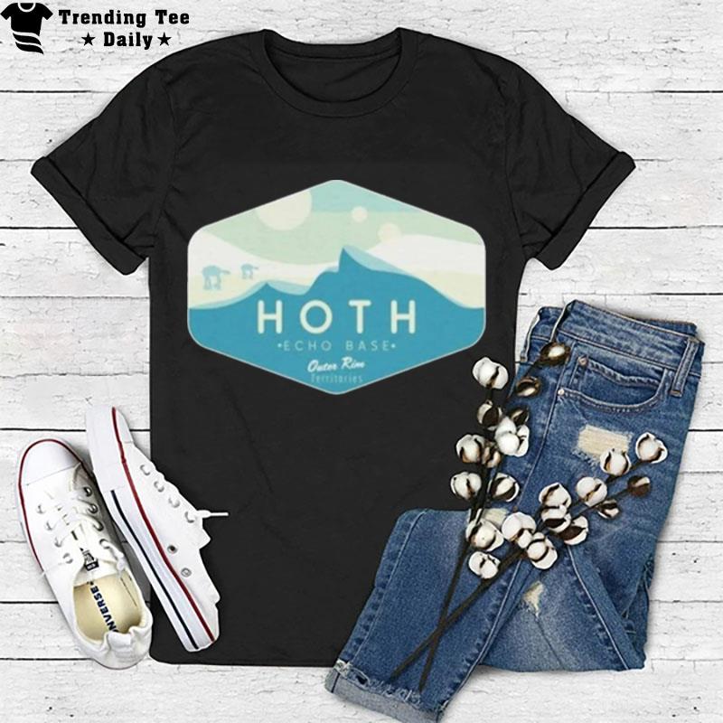 Disney Star Wars Plan'ts Galaxy Edge Hoth Echo Base T-Shirt