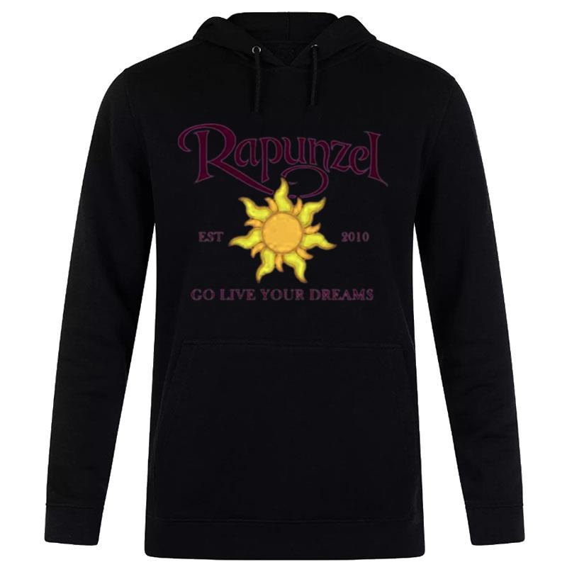 Disney Tangled Rapunzel Go Live Your Dream Hoodie