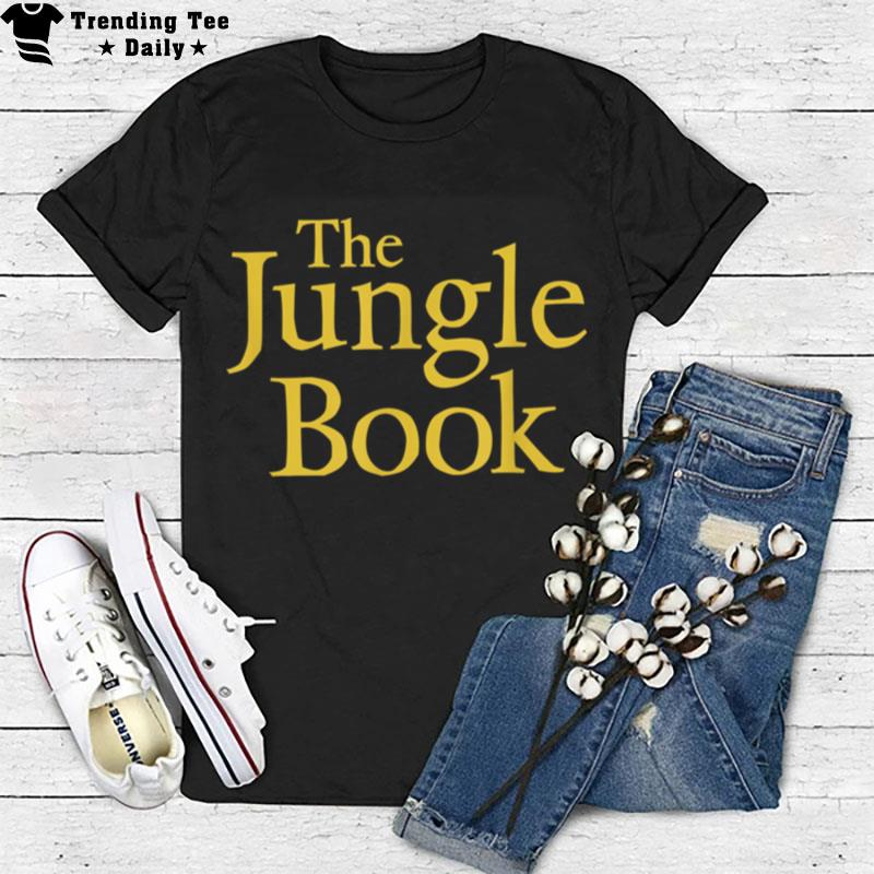 Disney The Jungle Book Simple Text Logo T-Shirt