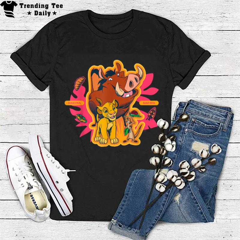 Disney The Lion King Simba Timon Pumbaa Hakuna Matata T-Shirt