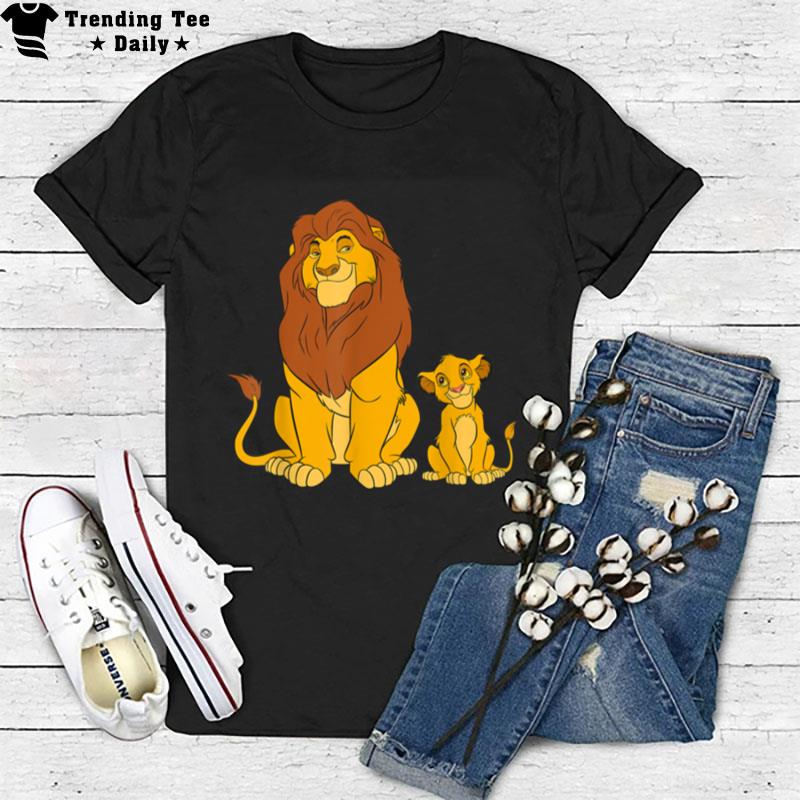 Disney The Lion King Young Simba And Mufasa T-Shirt