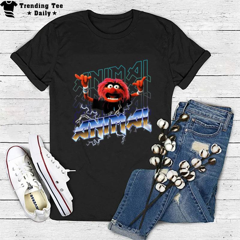 Disney The Muppets Animal Rock Portrait T-Shirt