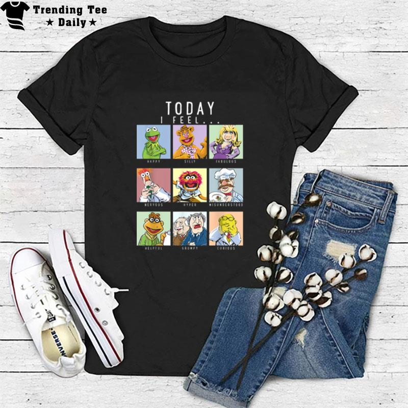 Disney The Muppets Today I Fell Box Up T-Shirt