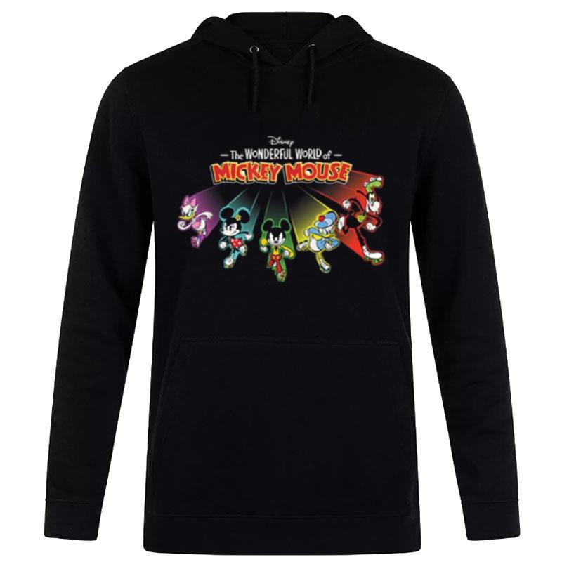 Disney The Wonderful World Of Mickey Mouse Roller Skating Disney Hoodie