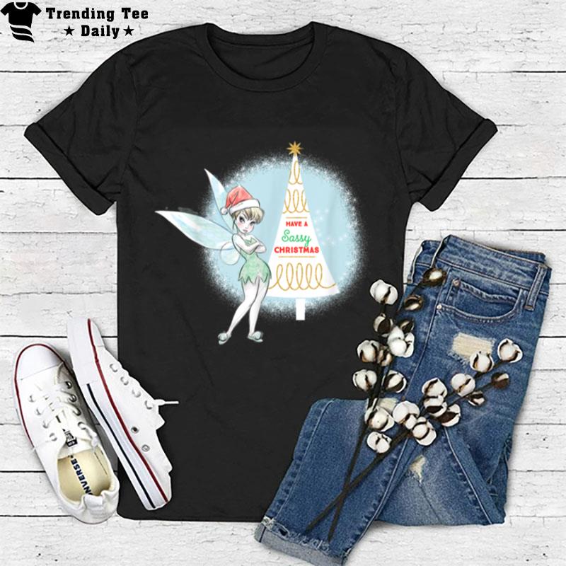 Disney Tinker Bell Sassy Christmas Holiday T-Shirt