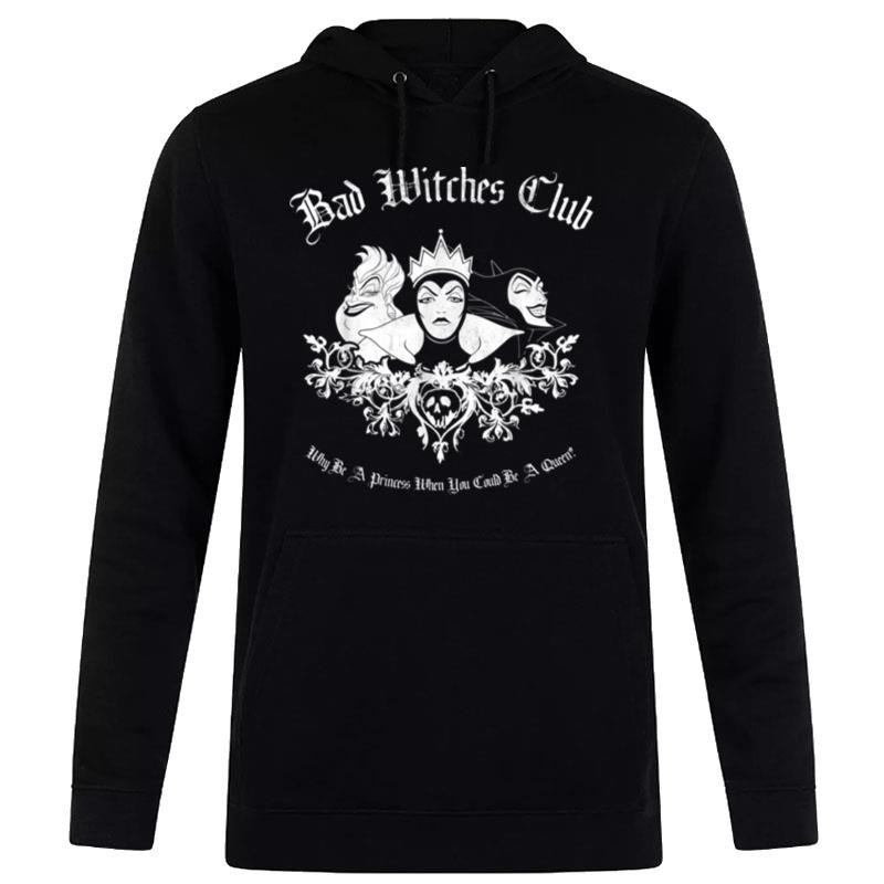 Disney Villains Bad Witches Club Group Shot Graphic Hoodie