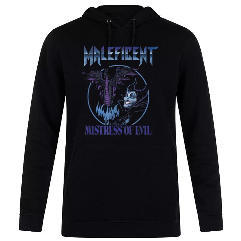 Disney Villains Maleficent Mistress Of Evil Vintage Poster Hoodie