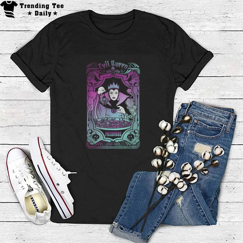 Disney Villains Snow White Evil Queen'tarot Card T-Shirt