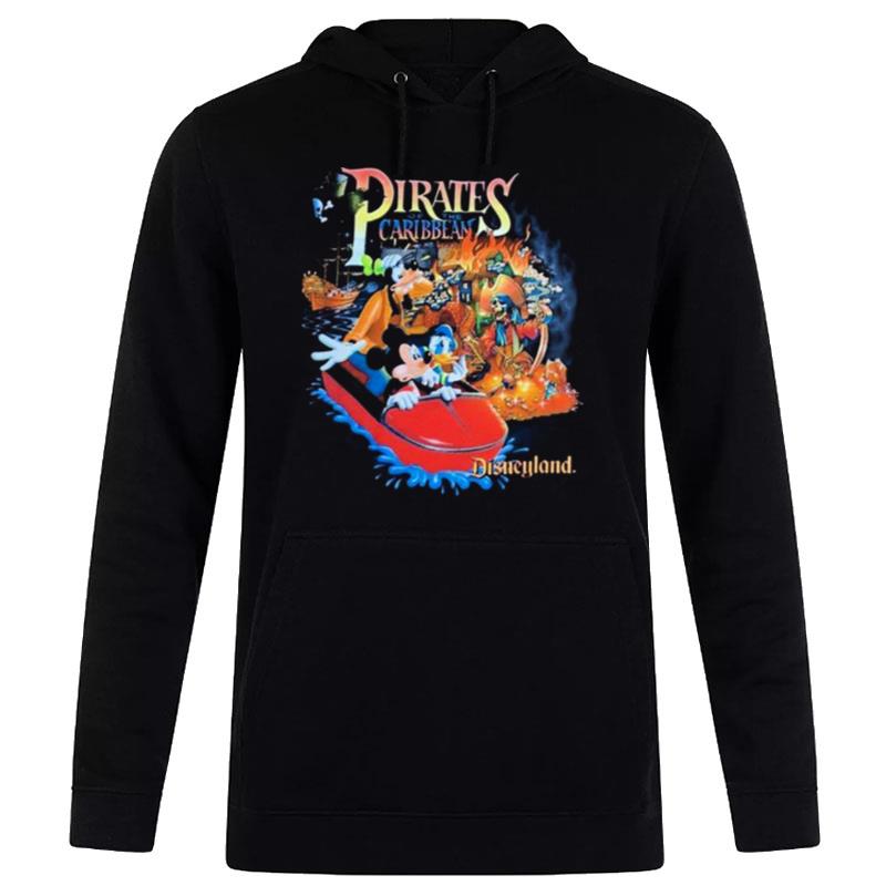 Disneyland Mickey And Friends Pirates Of The Caribbean Vintage Hoodie