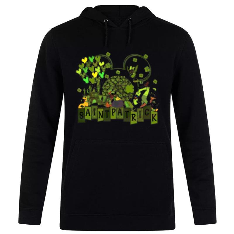 Disneyland St Patrick's Day Mickey Head Disney Patrick's Day Hoodie