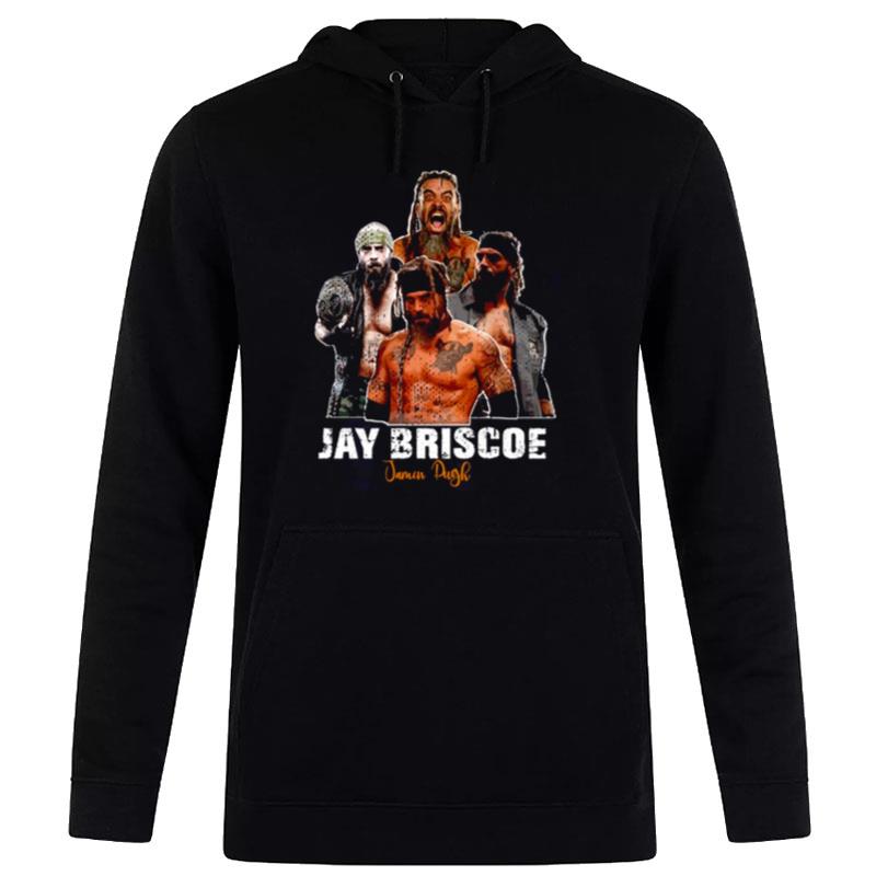 Distressed Design Jay Briscoe Jamin Pugh Hoodie