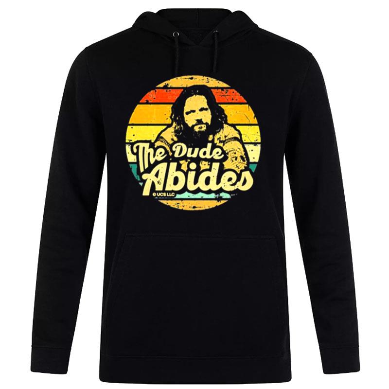 Distressed Design'the Big Lebowski The Dude Abides Hoodie