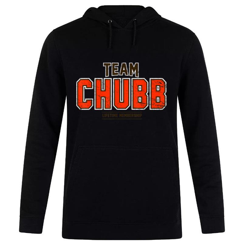 Distressed Team Chubb Proud Family Surname Last Name Hoodie