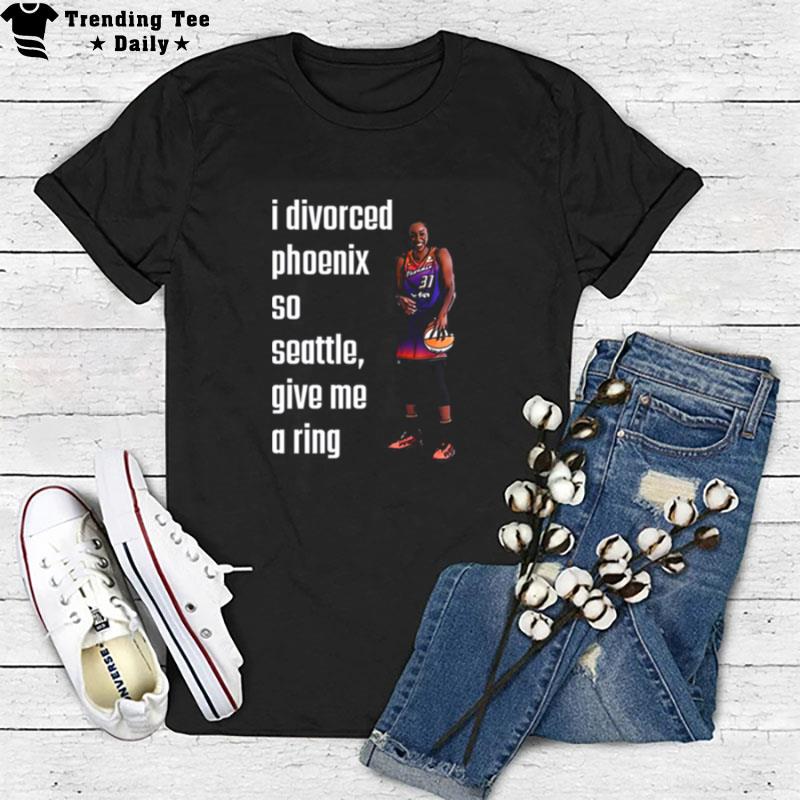 Divorced Phoenix Wnba Tina Charles T-Shirt