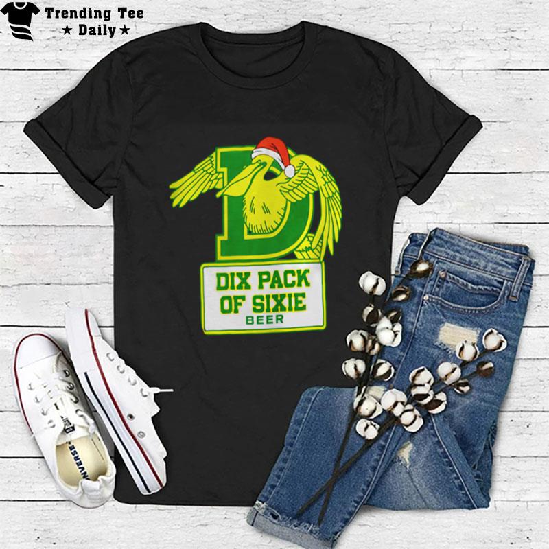 Dix Pack Os Sixie Beer Christmas T-Shirt