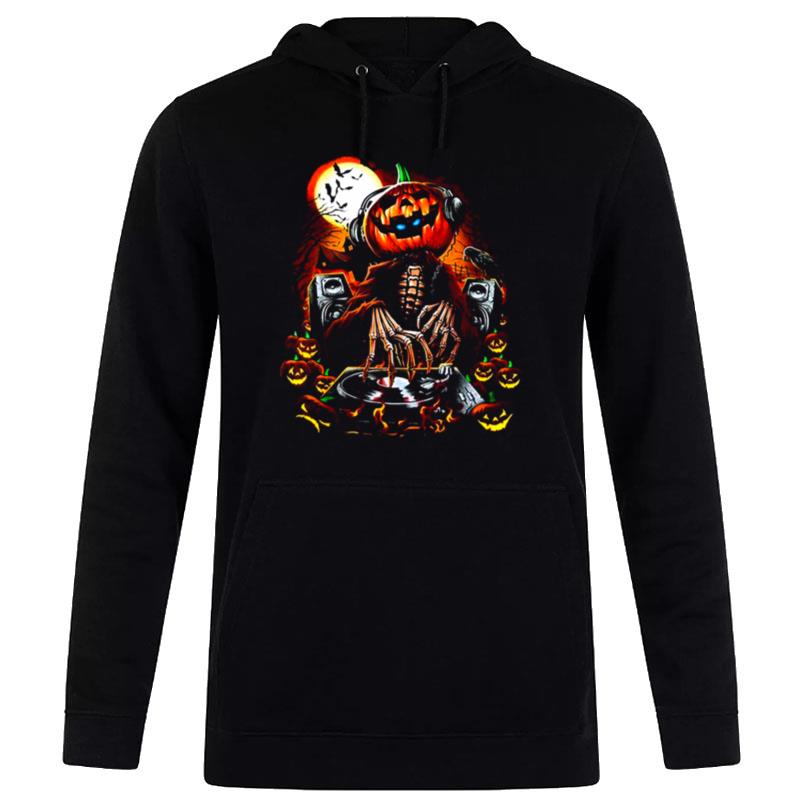 Dj Pumpkinhead Funny Movies For Her Horror Movie Hoodie