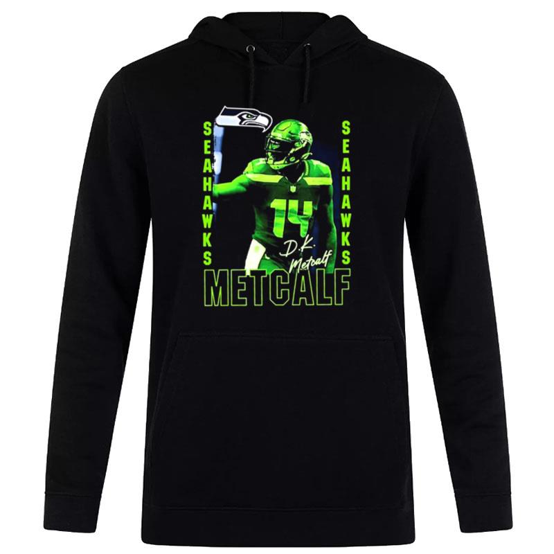 Dk Metcalf Seattle Seahawks Youth Play Action Graphic Hoodie