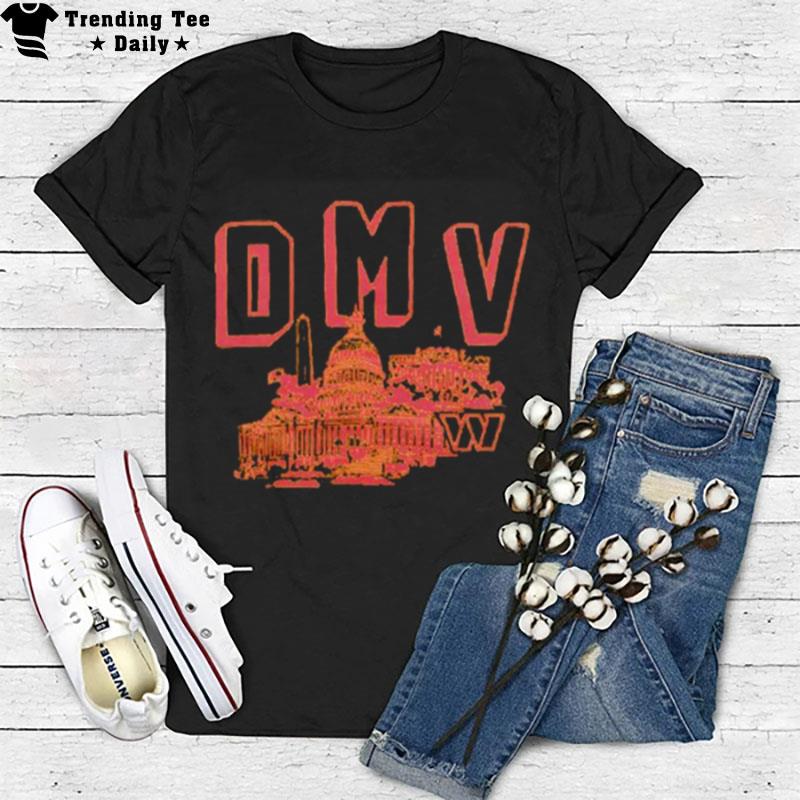 Dmv Washin'ton Commanders T-Shirt