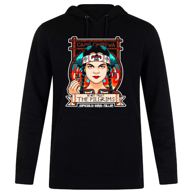 Do n't Trust The Pilgrims Wednesday Addams Hoodie