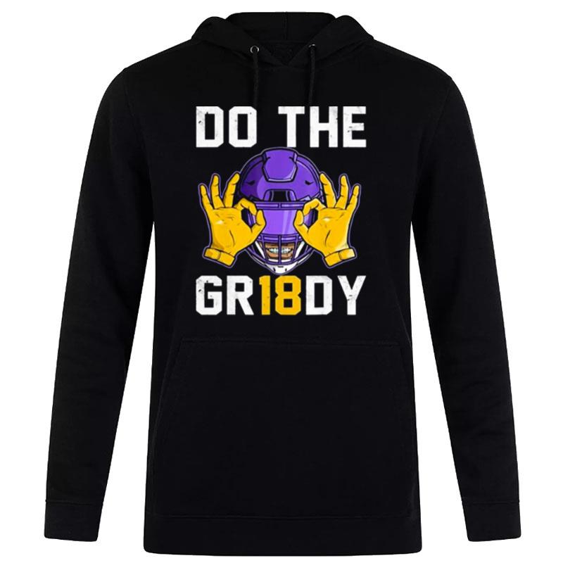 Do The Griddy Gr18Dy Dance Football Hoodie