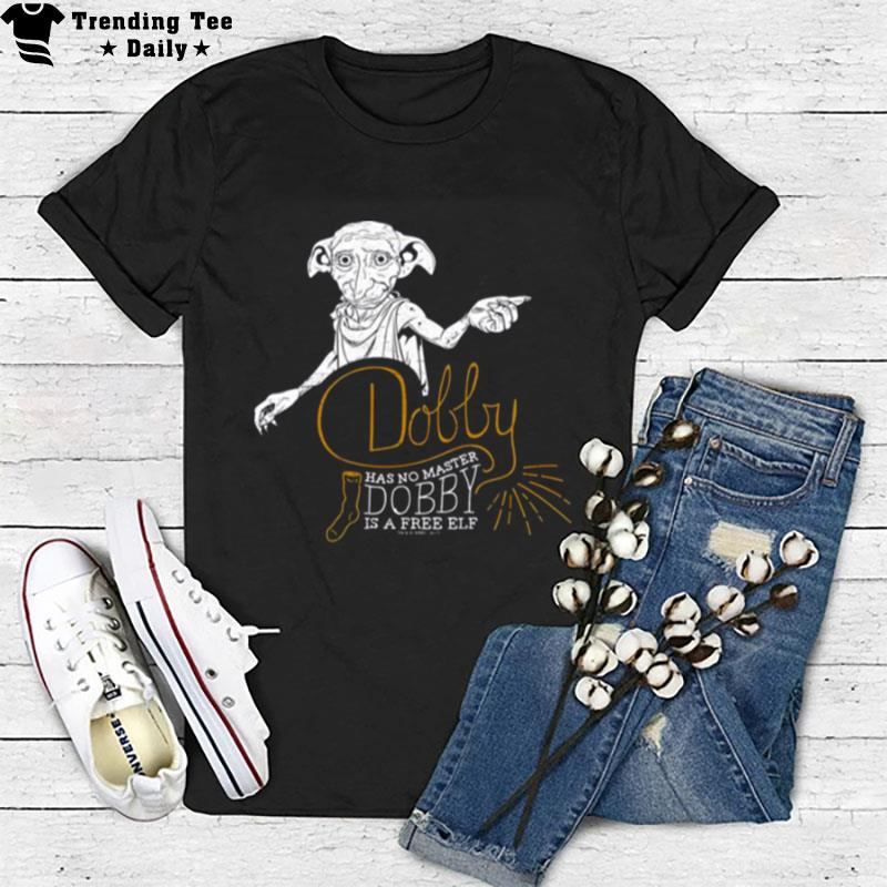 Dobby Has No Master Quote Hp Potter T-Shirt