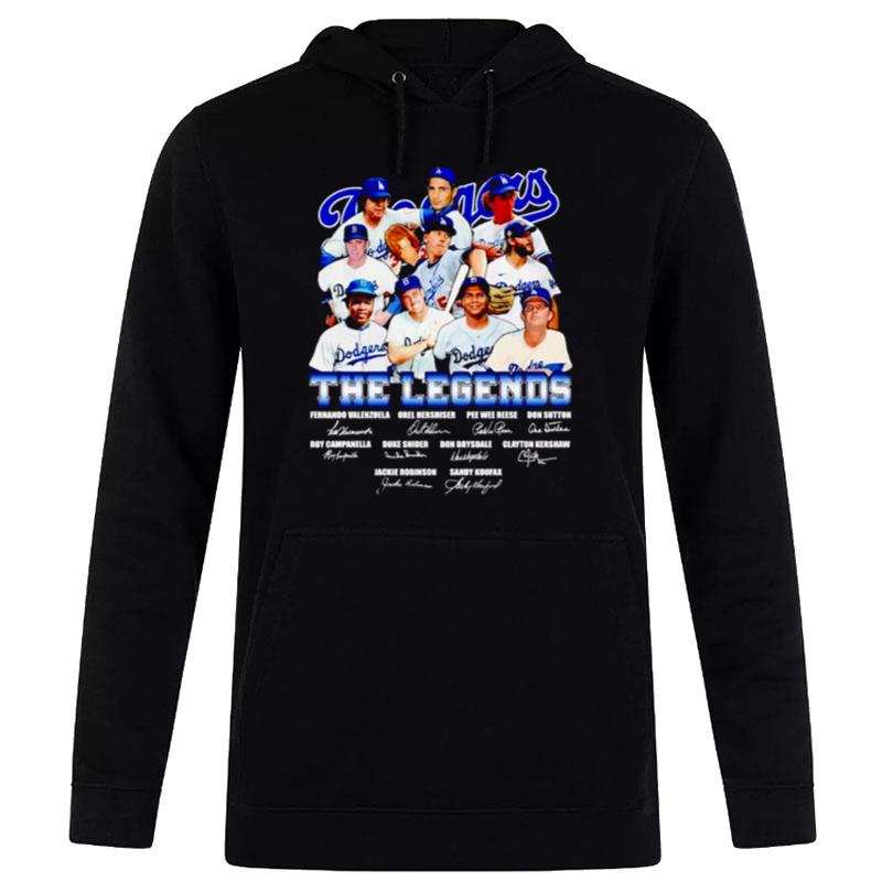 Dodgers Team The Legends Sign'tures Hoodie