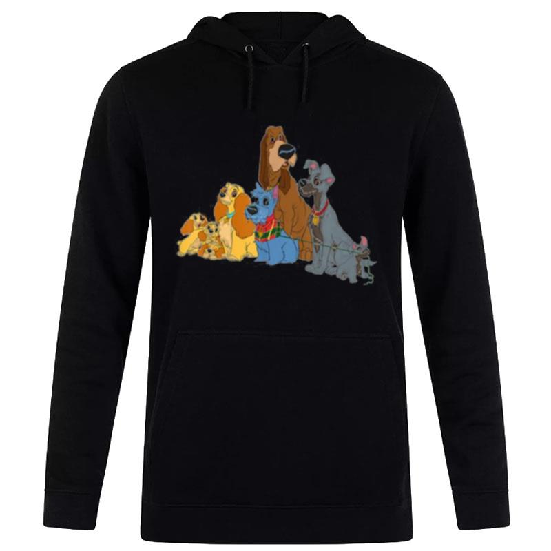 Dogs Design Lady And The Tramp Hoodie