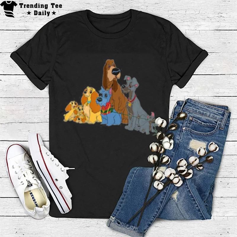 Dogs Design Lady And The Tramp T-Shirt