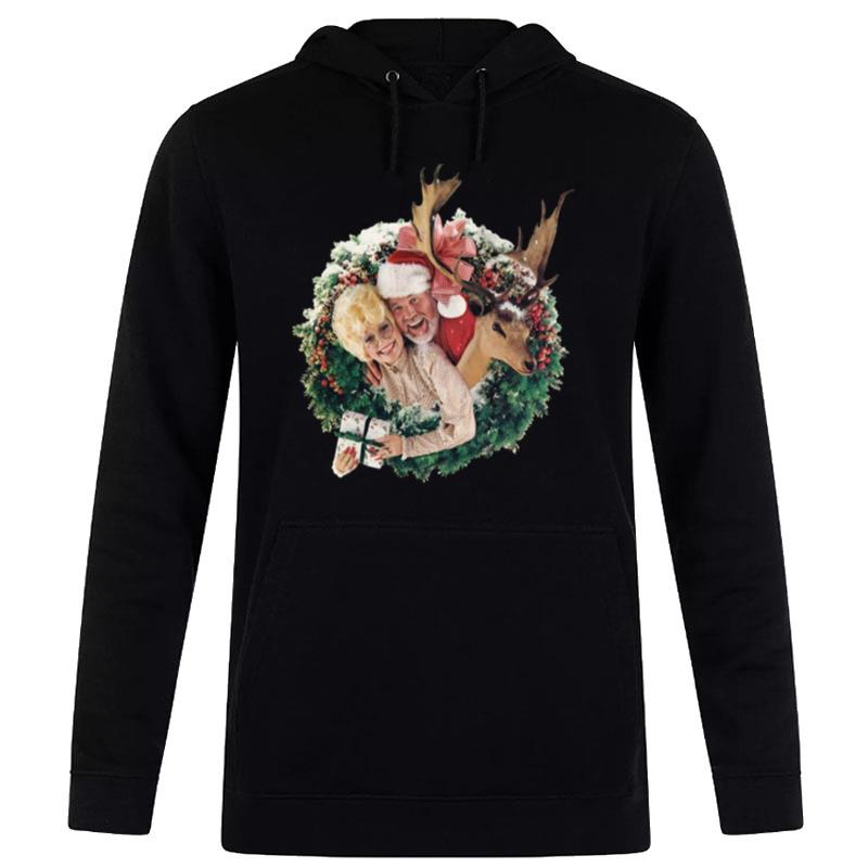 Dolly Parton And Kenny Rogers Christmas Hoodie