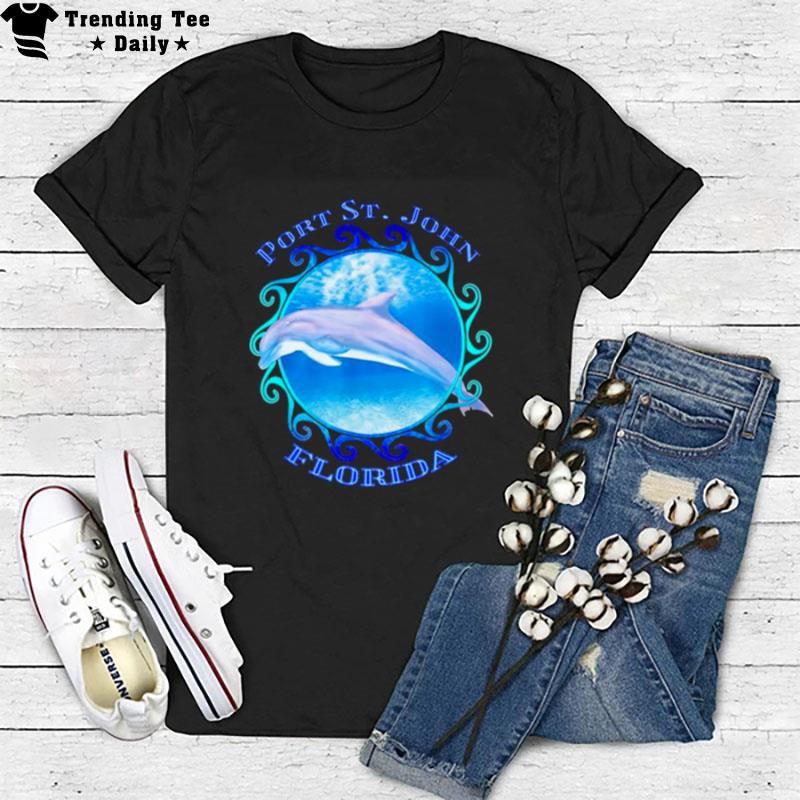 Dolphin Port St John Florida T-Shirt