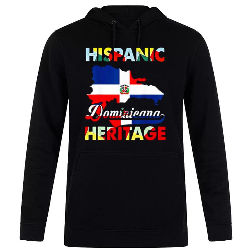 Dominican Republic Flag Hispanic Heritage Dominicana Hoodie