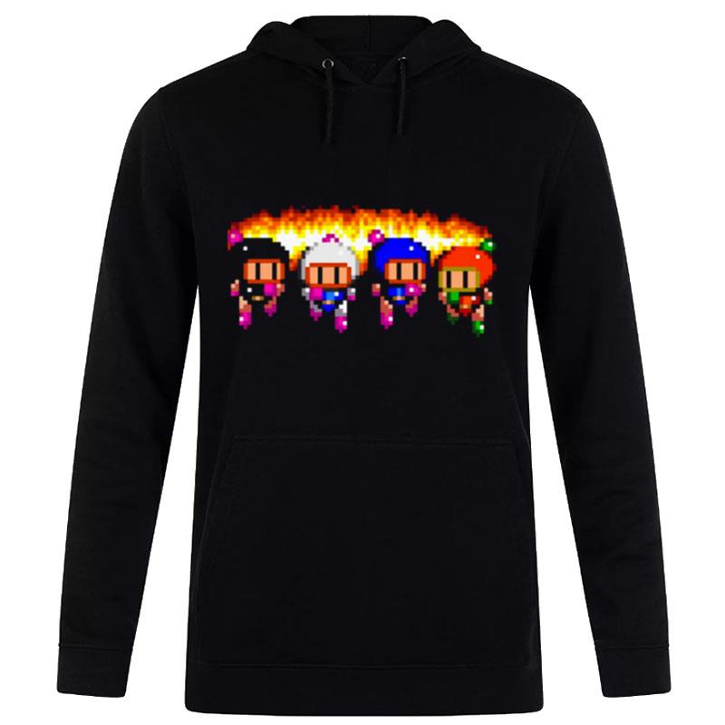 Don't Look At The Explosion Bomberman Hoodie