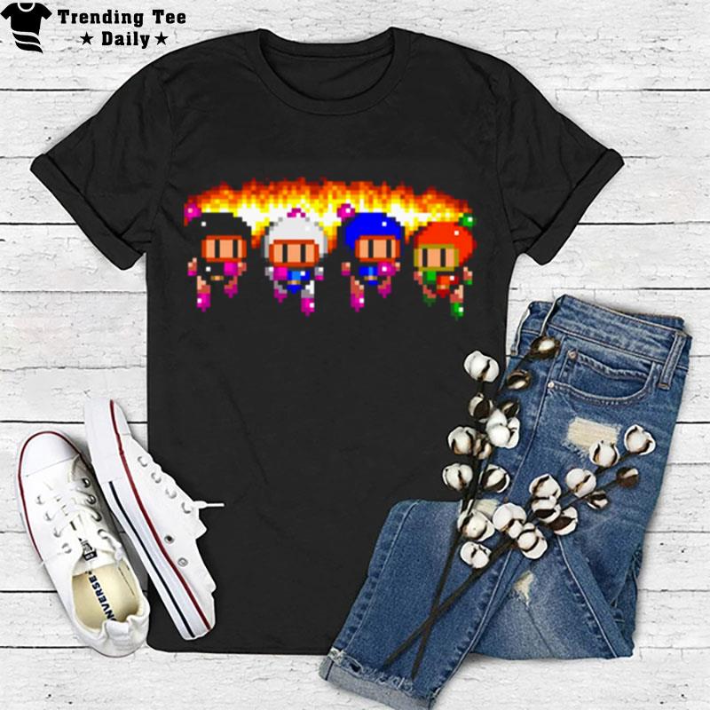 Don't Look At The Explosion Bomberman T-Shirt