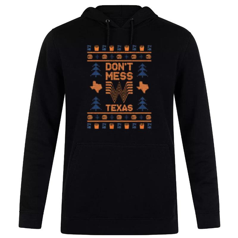 Don't Mess With Texas Ugly Christmas Hoodie