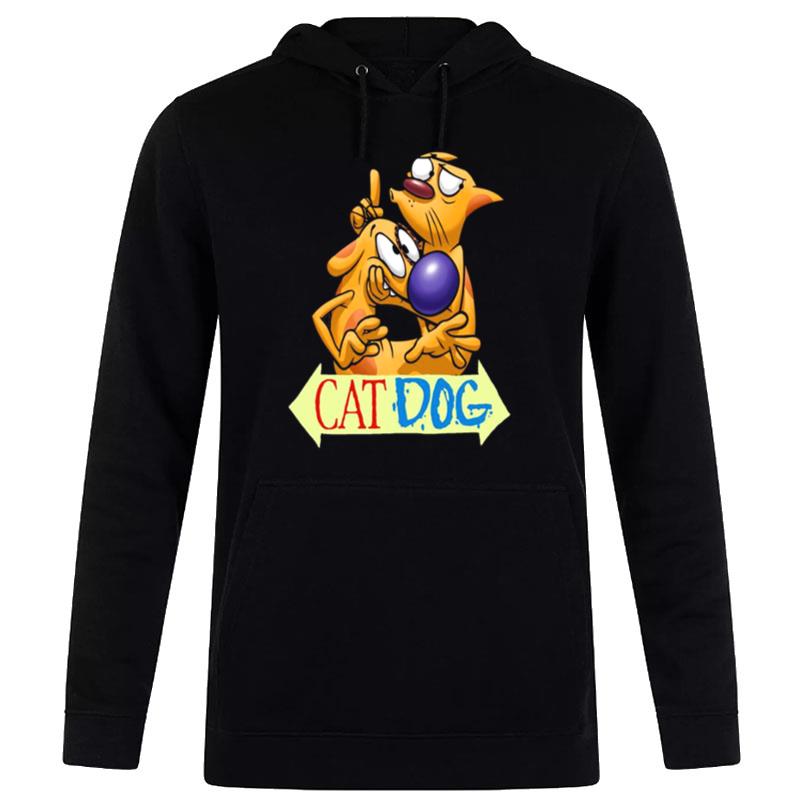 Don't Say A Thing Catdog Logo Hoodie