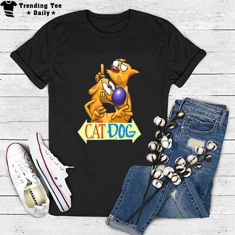 Don't Say A Thing Catdog Logo T-Shirt