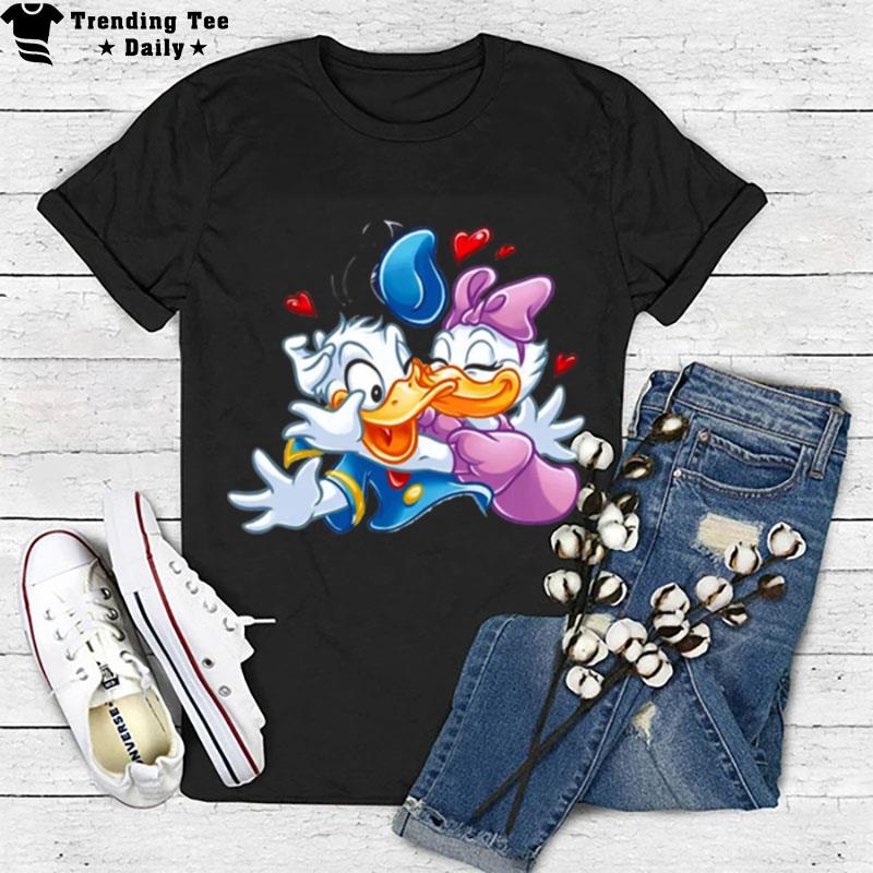 Donald And Daisy Duck Forever Love T-Shirt