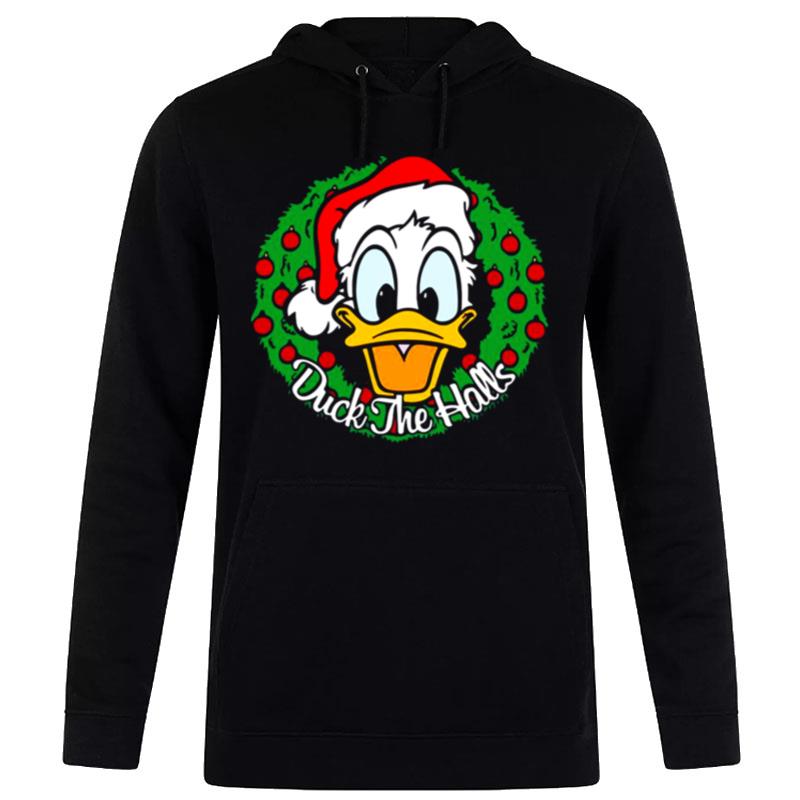 Donald Animated Art Merry Christmas Hoodie