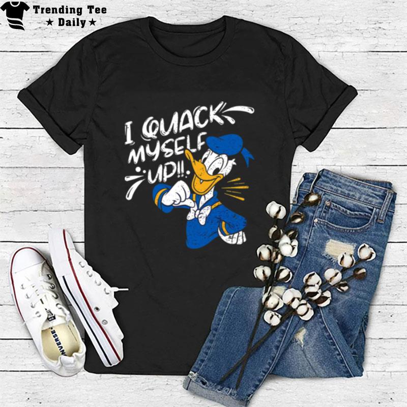 Donald Duck Angry Grumpy This Is My Happy Face T-Shirt